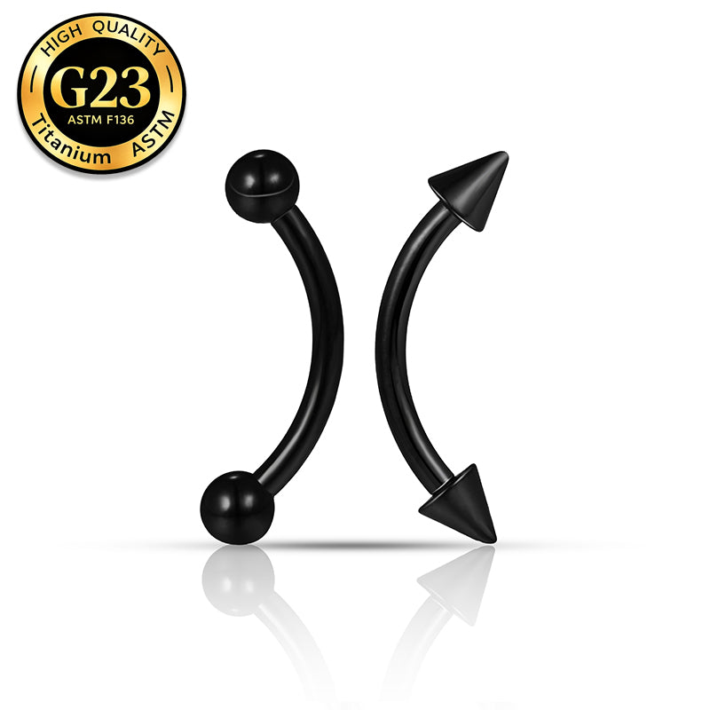 G23 Titanium Barbell Eyebrow Lip Ear Piercing Jewelry
